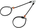 Howgo Double Slip Leash Slip Lead with Two Handles| Dual Dog Slip Lead for 2 Dogs,360 degrees Swivel No Tangle | Dog Training Collar | Double Clip Leash Coupler and Splitter (Multicolor, 6FT) - Image 11