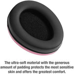 PandaEar noise cancelling earmuffs packaging and product