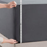 Empyrean bedding packaging showing queen size and deep pocket features