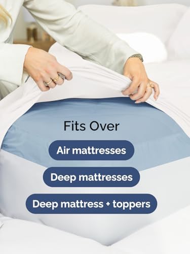 Folded CGK Unlimited fitted sheet packaging