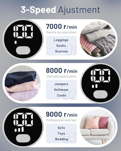 Portable Beautural fabric shaver with USB charging cable