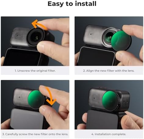 K&F Concept DJI Osmo Nano accessory kit box contents