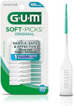 GUM Soft-Picks 100 count box packaging