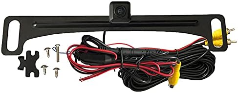 Voxx ACAM4 backup camera with license plate bracket included in the safe driver bundle.