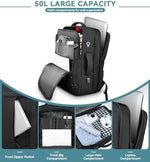 AREYTECO large 17 inch laptop compartment backpack with padding