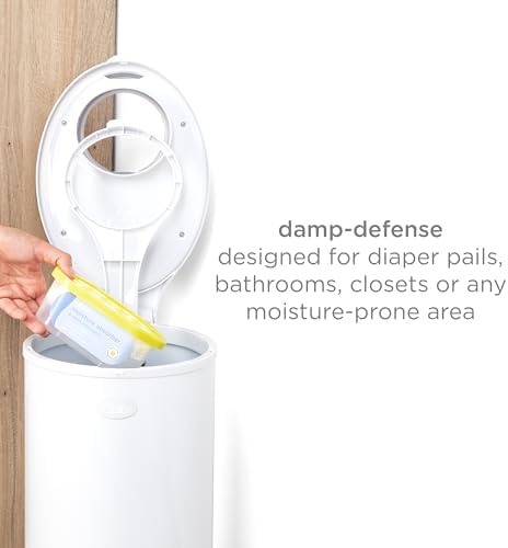 Ubbi lemon scented gel tubs for moisture control in diaper pails
