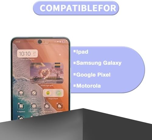 Two pack transparent privacy covers for Google Pixel display