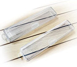 crayBG protective toothbrush and scraper holder open with tool space visual