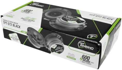 An architectural view demonstrating the compact installation dimensions of the premium USA imported car tweeter.
