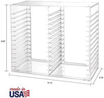 STORi multi unit stackable compact disc display stand with rubber feet