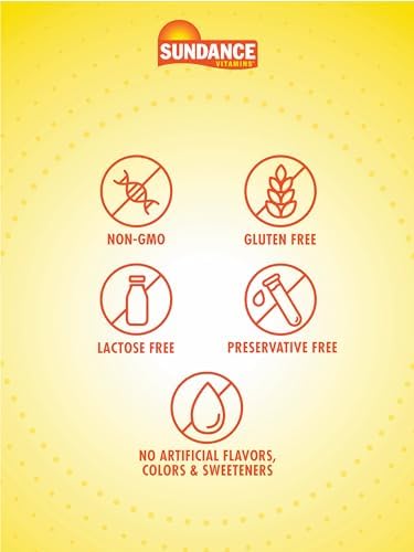 Sundance provitamin A quick release softgels ingredient list and supplemental facts panel view