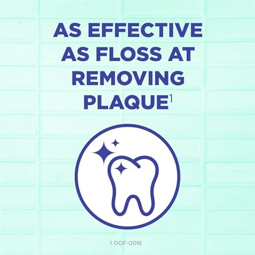 Demonstration of dental picks safely cleaning plaque between teeth models