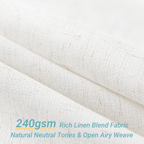 Jolilight aesthetic weighted bath curtain showing the water repellent droplets sliding off the fabric surface.