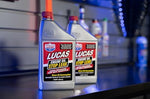 Lucas Oil Engine Oil Stop Leak additive bottle label details