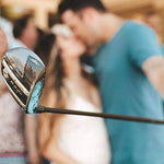 Close up of pink and blue gender reveal golf balls