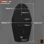 High grip rubber seat cover for off road motorcycles