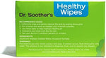 Dr. Soother's Healthy Wipes packaging showing pH balanced label