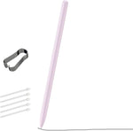 Dogxiong lavender galaxy tab s9 fe s pen front view