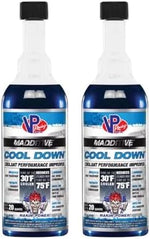 VP Racing Cool Down two pack radiator system additive bottles standing upright