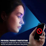 Two pack retail bundle of the premium black matte webcam slider protectors for multi device security.