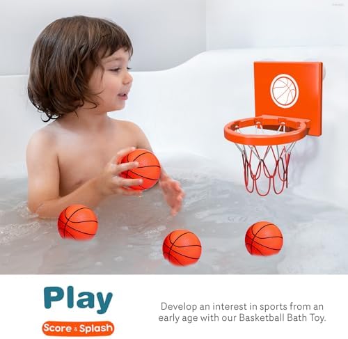 Close up of Marppy bathtub hoop suction cup mounting