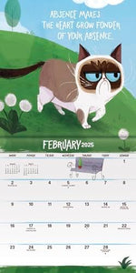 2025 Grumpy Cat Mini Wall Calendar - Image 4
