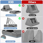 KDD lap stand cushion displaying dual stylus side mounts