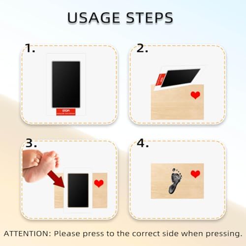 The complete yuntop kit package displaying two black inkless pads and four white cardstocks for multiple attempts.