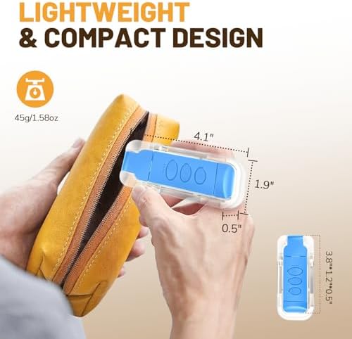Yonsen book light showing 3 color temperature modes