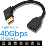 Duttek high speed displayport cable packaging and premium gold connectors