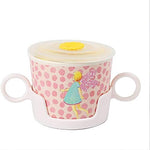 Kids dinnerware set with silicone suction base detail