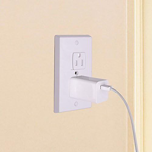 Close up of automatic sliding socket cover mechanism