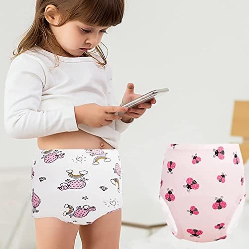 JackLoveBriefs eight pack toddler girls training underwear neatly folded package display