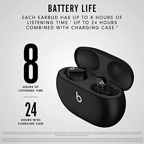 Beats Studio Buds inside charging case for portability