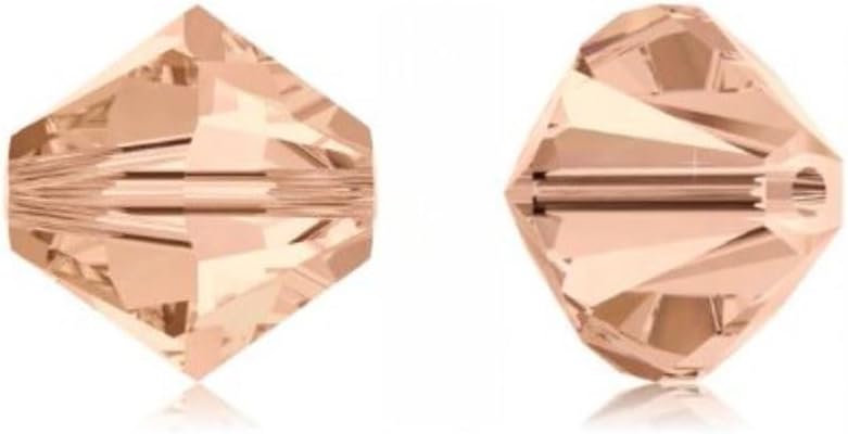 200pcs Adabele Austrian 4mm (0.16 Inch) Small Faceted Loose Bicone Crystal Beads Smoked Quartz Compatible with Swarovski Crystals 5301/5328 SSB421 - Image 9