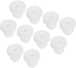 MECCANIXITY 10Pcs Snap Rubber Grommet Hole Plug Mount Dia 7.5mm ID 5mm H 9mm Seal Anti-Scratch for Electrical Box Cable Pipe Black - Image 10
