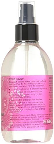 Soak Flatter Celebration scent laundry spray for delicate fabrics