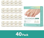 Welnove 40 count pack packaging for imported foot care products.