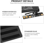 Replacement battery unit for thirteen inch professional laptop models side angle