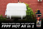 Professional fuel system cleaning solution for heating tanks