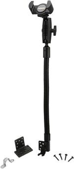 Arkon RoadVise XL seat rail car phone mount front view
