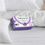 Beyond cruelty free vegan laundry dryer sheets back layout with ingredients list