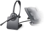 Side profile of Plantronics CS510 monaural office headset with microphone.