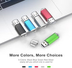 Side view displaying the slim profile dimensions of the 32GB USB storage device.