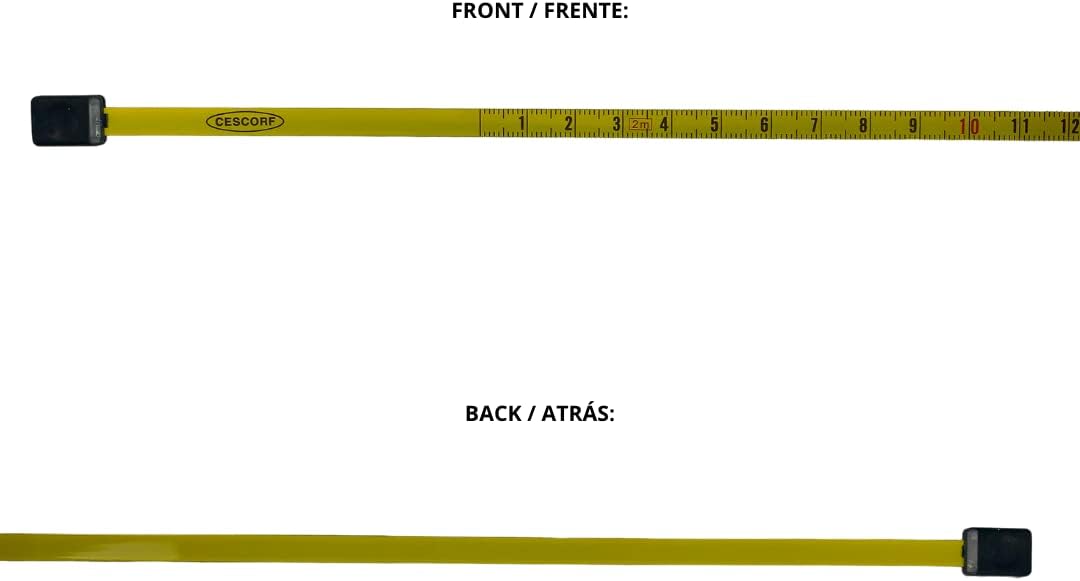 Cescorf tape measure blank space detail view