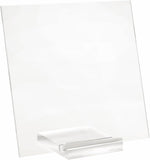 Russell+Hazel acrylic dry erase board front view desktop organizer
