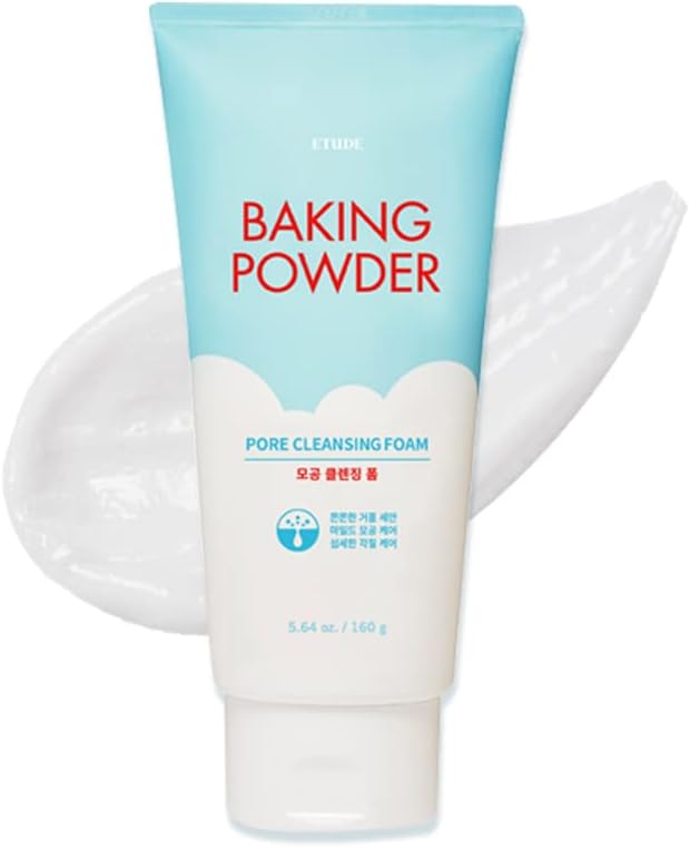 ETUDE Baking Powder Crunch Pore Scrub (0.25 Fl Oz x 24 Pouches), Facial Scrub, 43.5% Baking Powder for Deep Cleansing, Gentle Exfoliation, Cooling Effect, Hydrating, Korean Skin Care, Beauty - Image 9