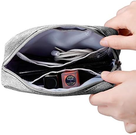 E-Tree travel tech organizer pouch with cables and chargers