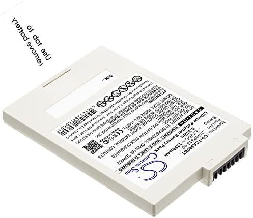 Side angle view of the lithium polymer touchscreen backup power supply unit