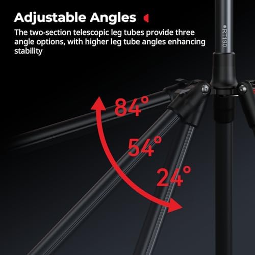 SmallRig studio light stand holding a LED video light